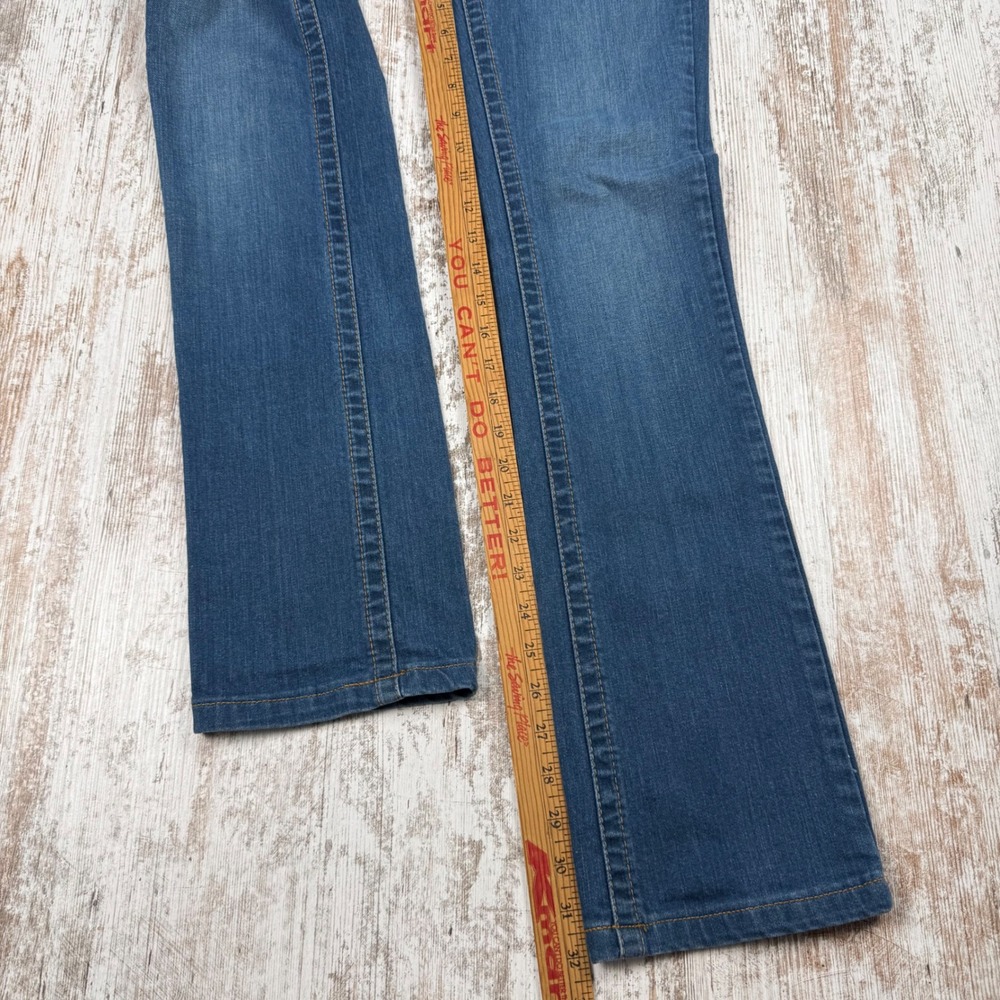 Kimes Ranch Betty Seventeen Jeans Womens 2/32 Dark Wash Straight Leg Western USA - Picture 6 of 7